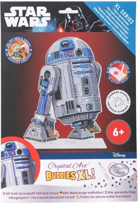 Diamantmalerei XL Star Wars: R2-D2