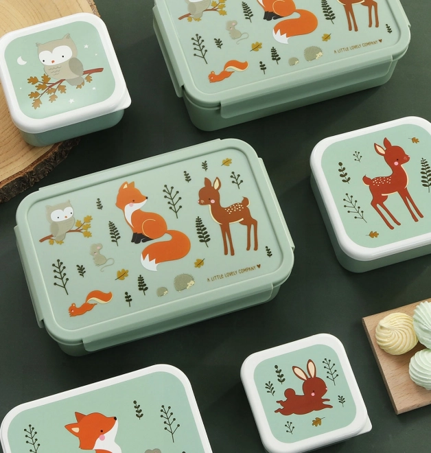 Lunchbox mit Waldtier-Design