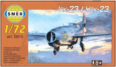 Kunststoff-Bausatz Flugzeug Jakowlew Jak-23