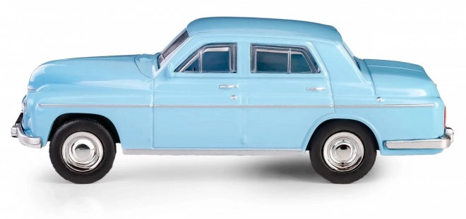 Klassisches PRL-Fahrzeug Warszawa 223 Blau