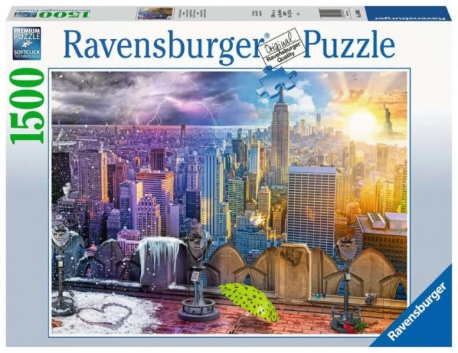 Ravensburger Puzzle New York Sommer und Winter