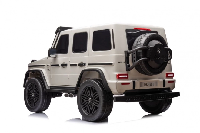 Elektrisches Kinderauto Mercedes G63 XXL Weiß 4x4