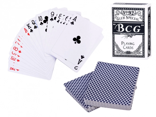 Doppelseitiges Kartenspiel-Set Poker und Blackjack