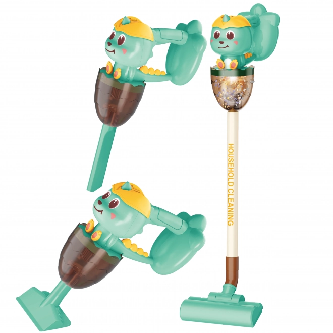Interaktiver Staubsauger Dino 3-in-1 mit Licht und Sound