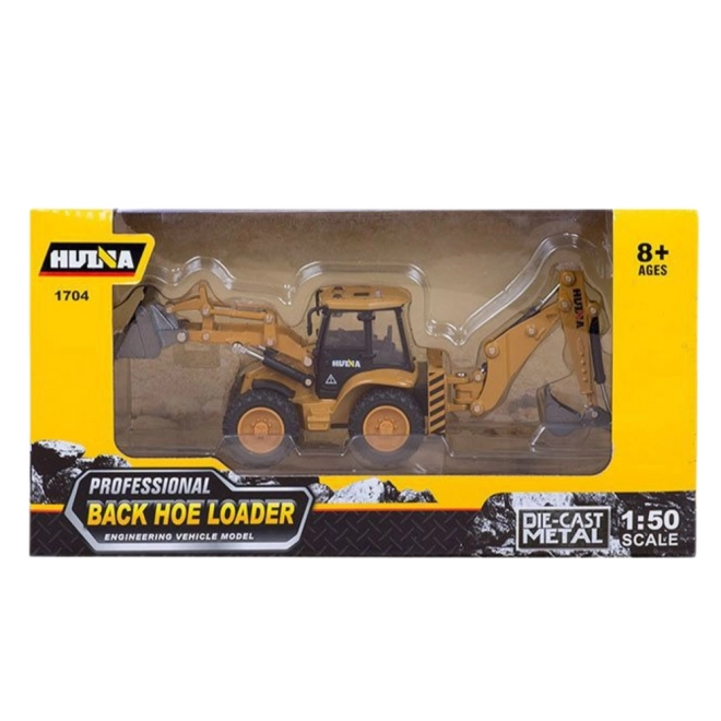 Teleskoplader mit Bagger Huina 1:50