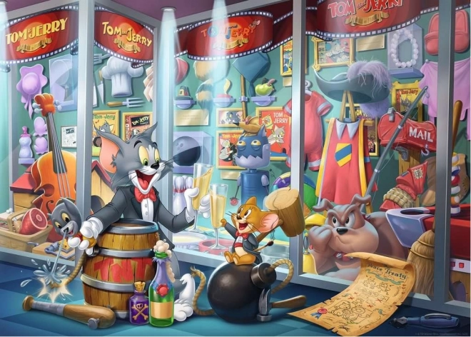 Puzzle 1000 Teile Tom und Jerry