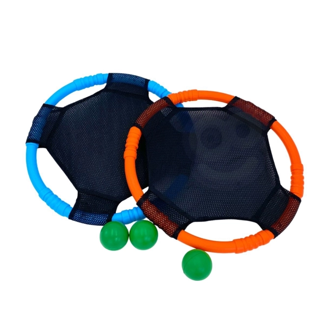 Geschicklichkeitsspiel 2-in-1 Tennis Frisbee