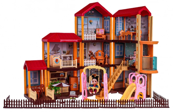 Magischer Puppenhaus Spielset mit Zubehör