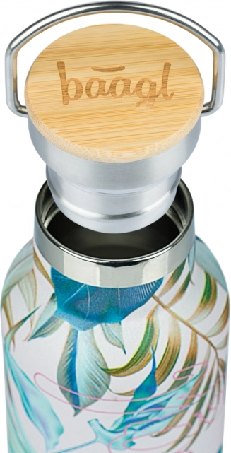 Thermoflasche mit Bambusdeckel Leafs 500 ml