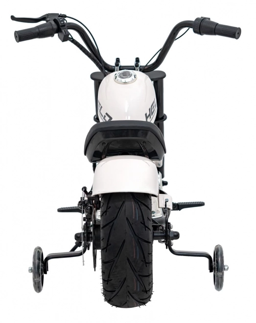 Motorrad Chopper Warrior Weiß