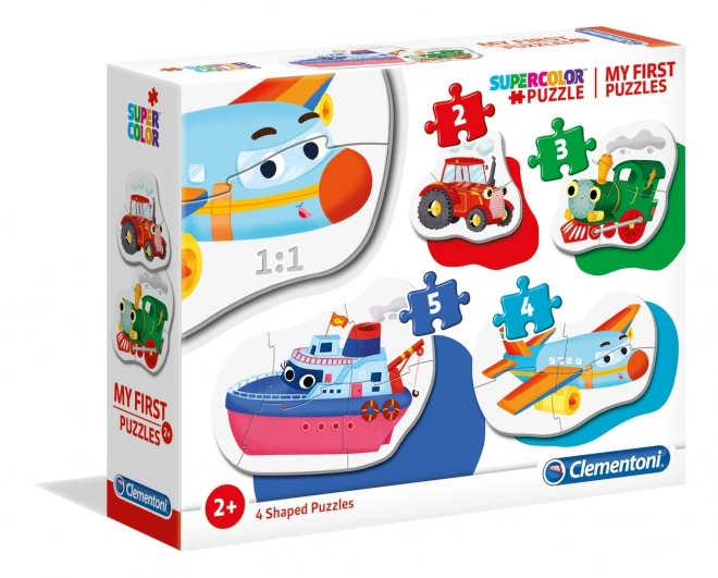 Clementoni Erste Puzzle Fahrzeuge 4er Set