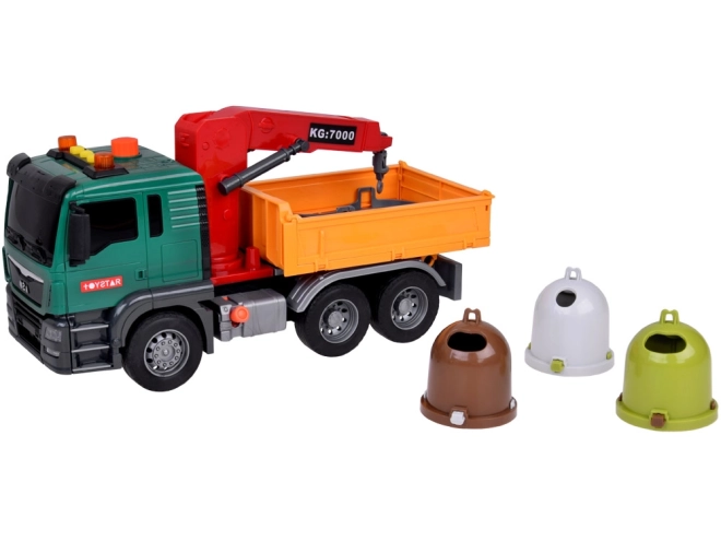 Edukative Müllwagen Spielzeug mit Geräuschen