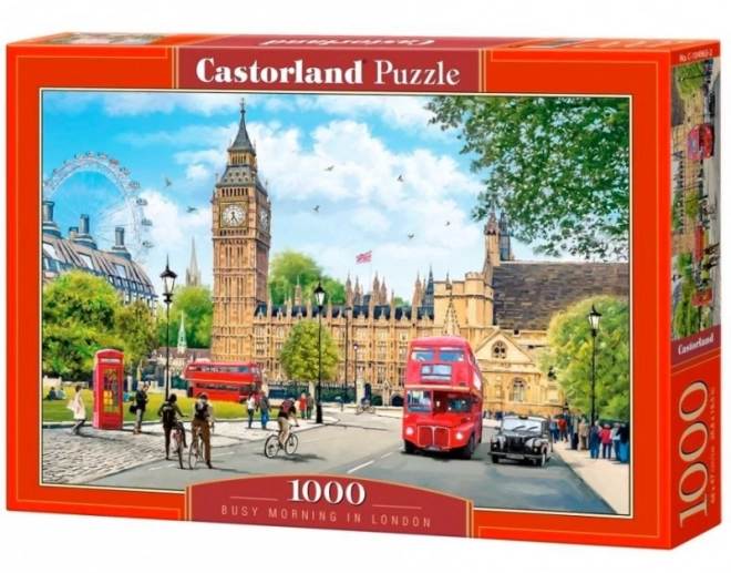 Castorland Puzzle Lebhaftes Londoner Morgen 1000 Teile
