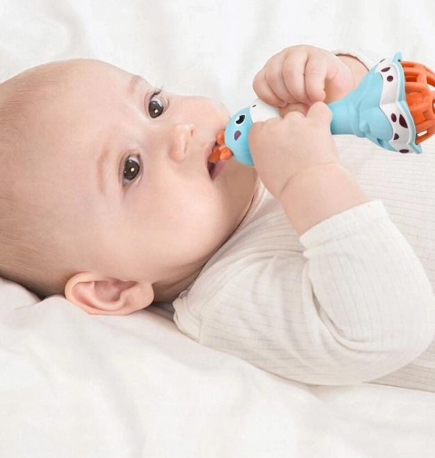 Woopie Baby Giraffen-Sensorik-Rassel mit Musik