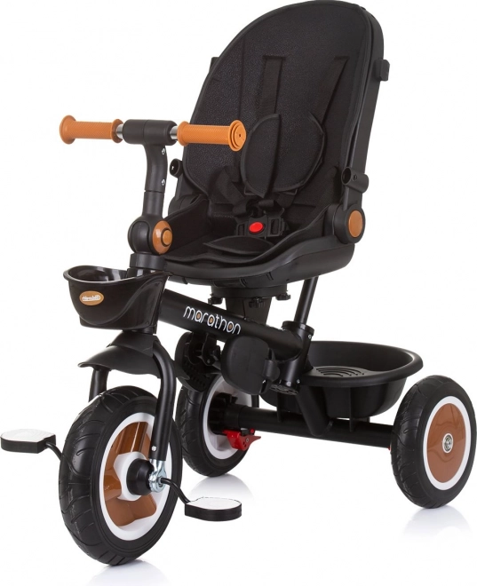 Chipolino Tretroller mit Dach Marathon 2-in-1 Obsidian