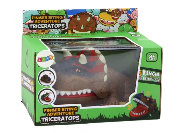 Triceratops Beißspiel mit Licht und Sound