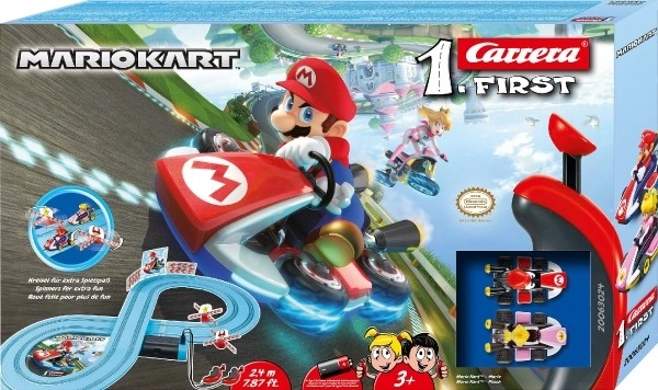 Autorenbahn Carrera First Mario und Peach