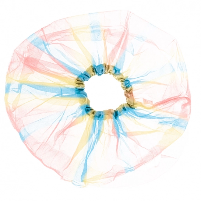 Tutu Tüllrock Regenbogen Kostüm