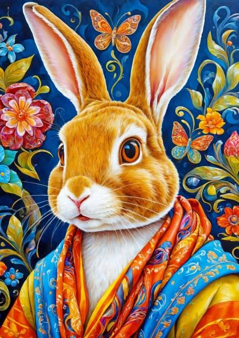 Enjoy Puzzle Glänzender Hase 1000 Teile