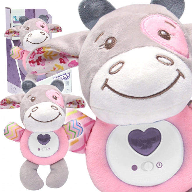 Interaktiver Plüschbabybulle mit Licht und Ton