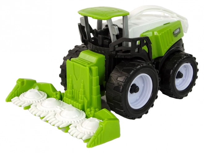 Grüner Traktor Bauernhof-Fahrzeug Set