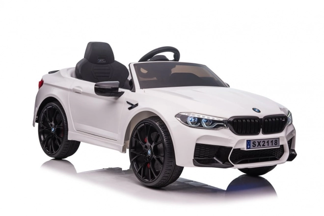 Elektrisches Kinderauto BMW M5 Weiß