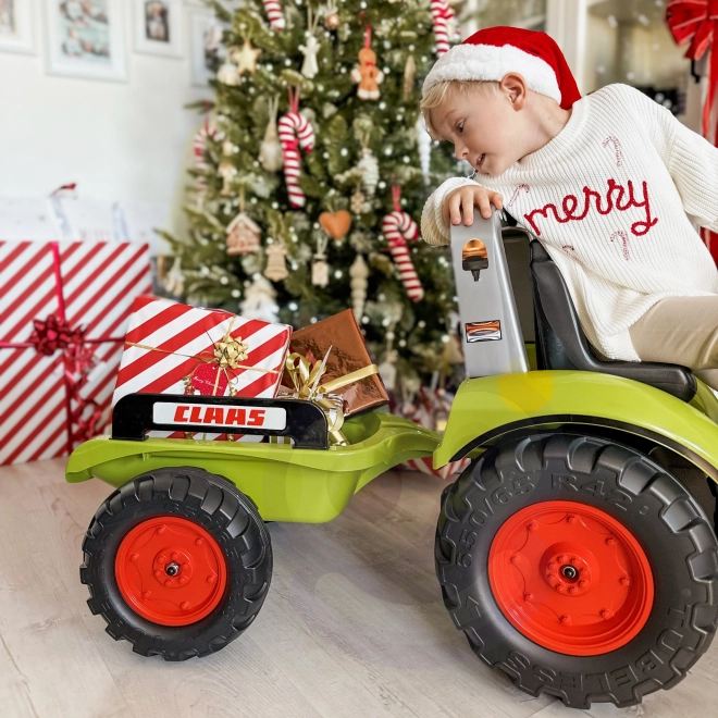 FALK Traktor Pedal Claas Arion 430 mit Anhänger