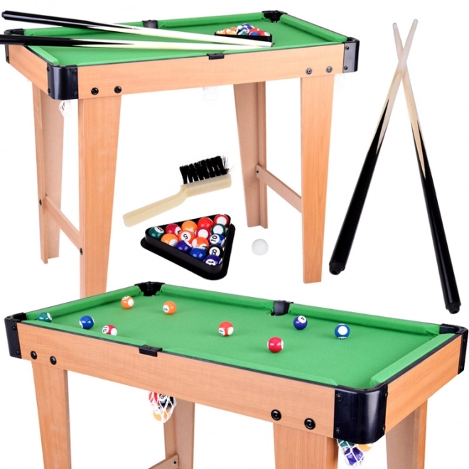 Kinder Billiardtisch mit Zubehör für Zuhause