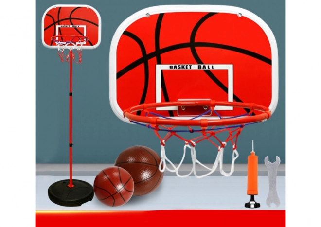 Basketballkorb für Kinder für den Garten 139 cm
