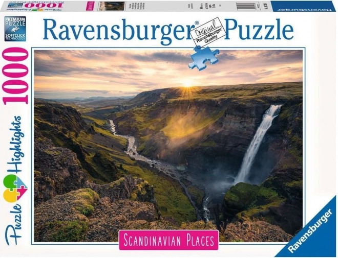 Puzzle 1000 Teile - Skandinavische Landschaft