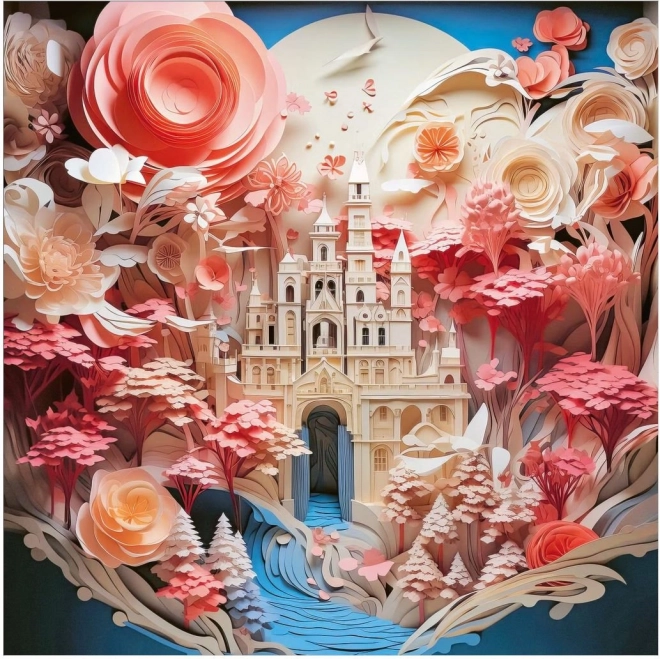 Heye quadratisches Puzzle Papierburg 1000 Teile