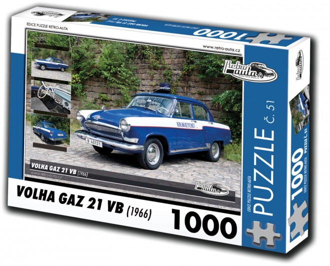 Sammlerpuzzle Wolga Gaz 21 VB von 1966
