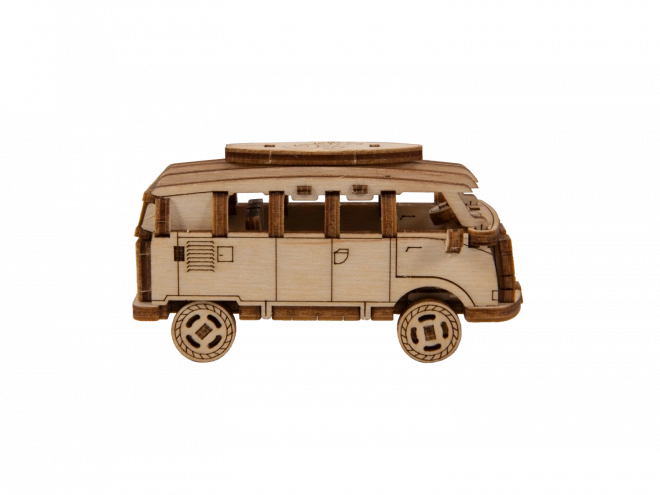 3D-Holzpuzzle Superfast Minibus Retro