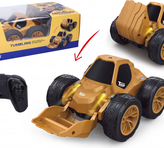 RC Bulldozer mit Kippvorrichtung und Fernbedienung 20 cm