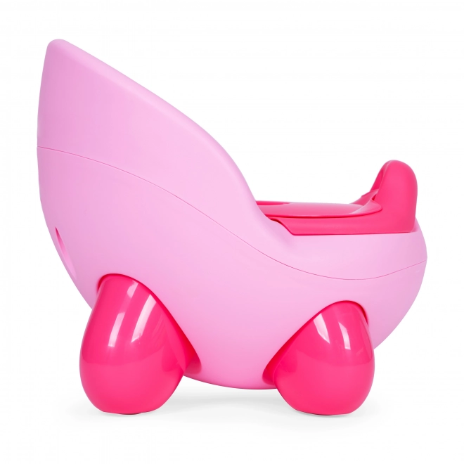 Kinder Töpfchen mit rutschfesten Beinen und herausnehmbarem Einsatz - Rosa ECOTOYS