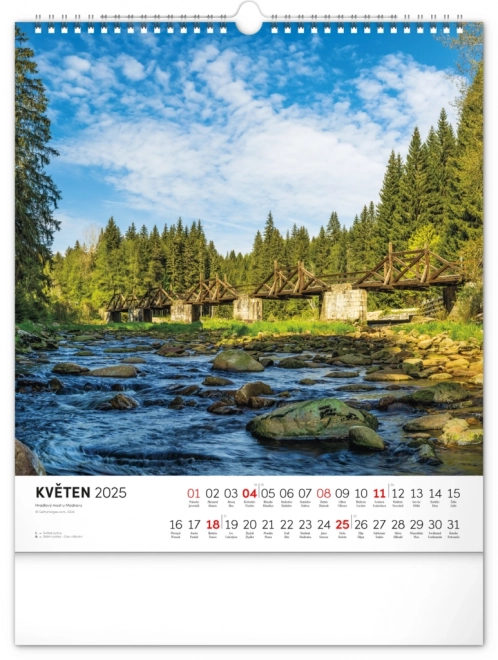 Wandkalender Šumava 2025