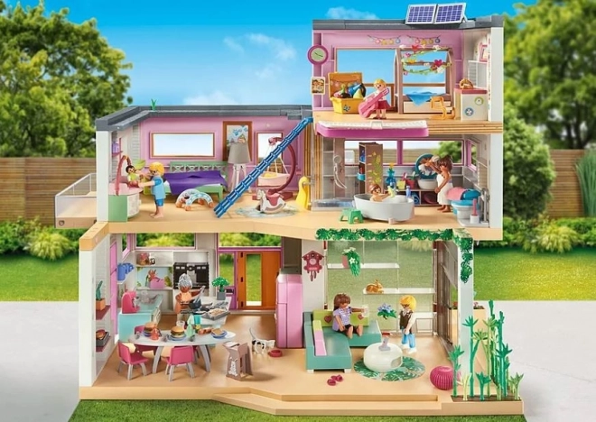 Playmobil Haus mit Wintergarten