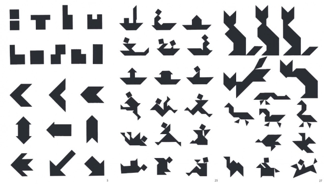 Schmidt Tangram Puzzle im Metalldöschen