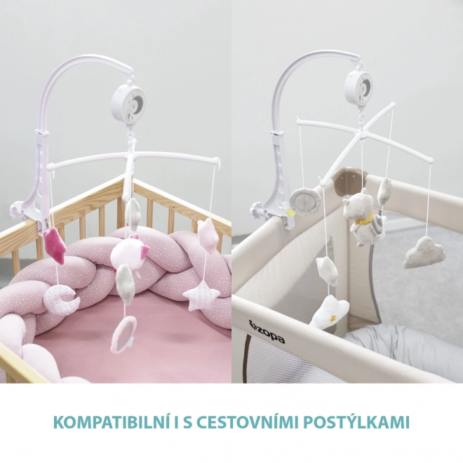 Kolotoč für Babybett mit Vögeln