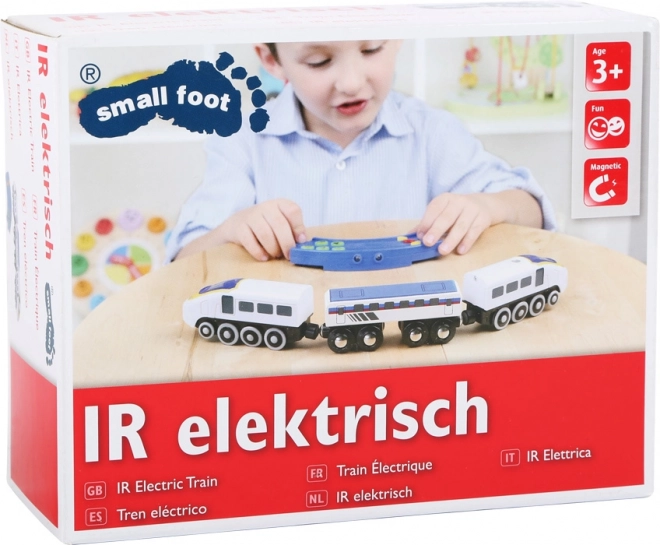 Elektrischer Zug Small Foot für Eisenbahnset mit Fernbedienung