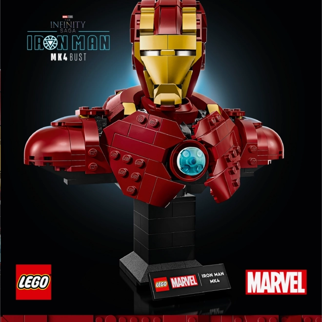 LEGO Marvel Büste Iron Man MK4