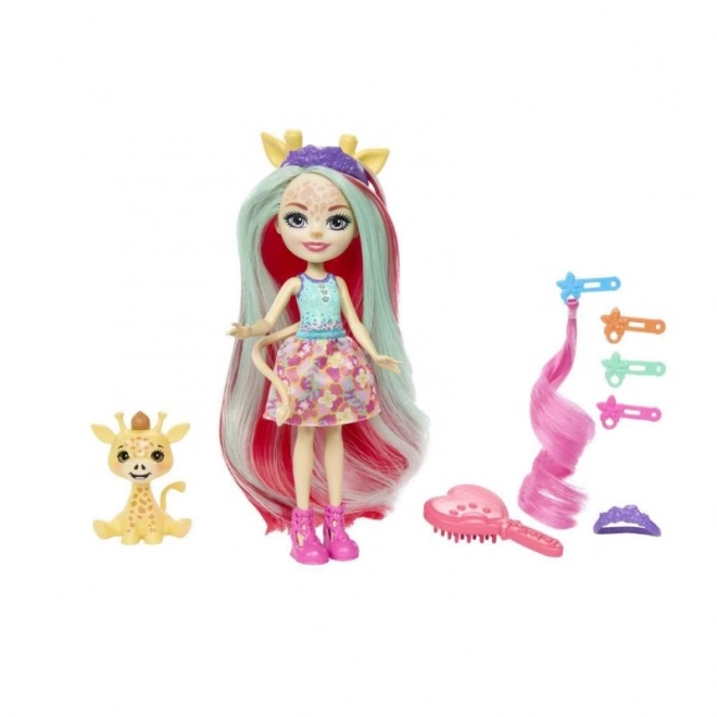 Deluxe Puppe Enchantimals Giraffe