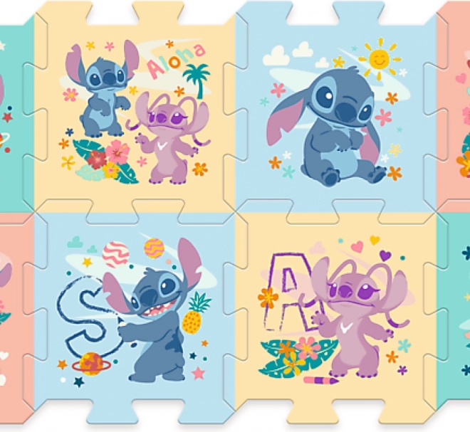 Schaumpuzzle Lilo & Stitch für Kinder
