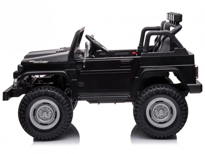 Elektrisches Kinderauto Toyota Land Cruiser – Schwarz