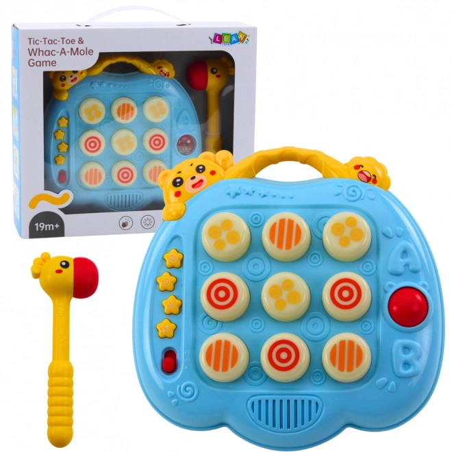 Geschicklichkeitsspiel Whac-A-Mole für Kleinkinder Blau