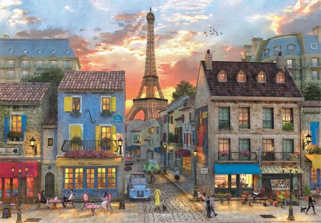 Clementoni Puzzle 1000 Teile - Himeji Straßen von Paris