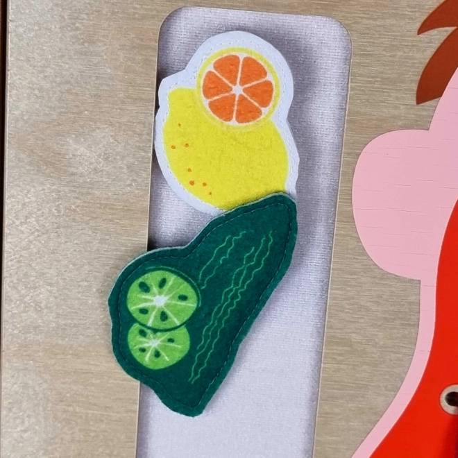 Masterkidz Wand-Sensoriktafel Mundhygiene Montessori