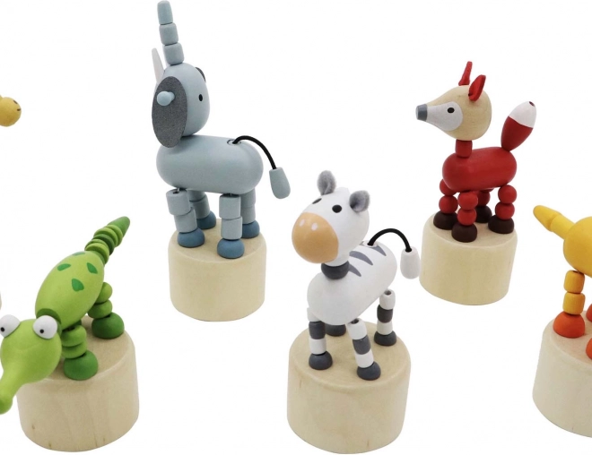 Safari Holzpresse-Tiere