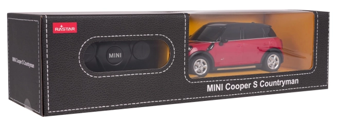 R/C Mini Countryman Rot im Maßstab 1:24 von Rastar – Rot