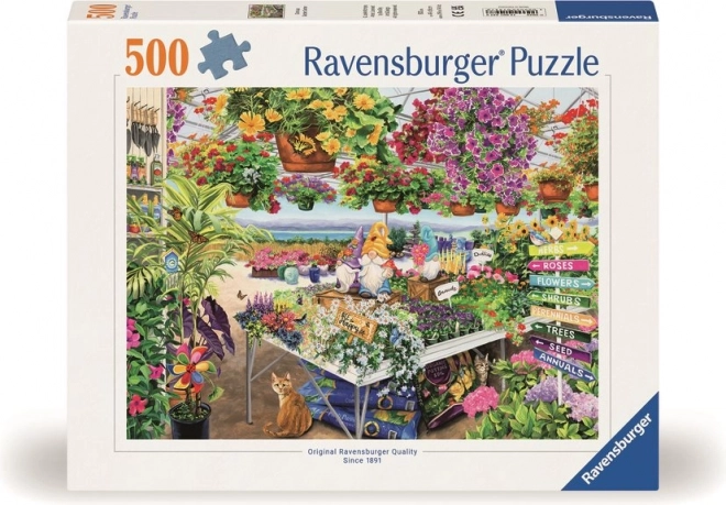 Puzzle Gartenparadies 500 Teile